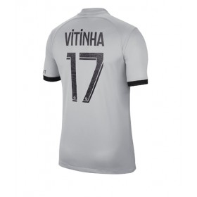 Herren Fußballbekleidung Paris Saint-Germain Vitinha Ferreira #17 Auswärtstrikot 2022-23 Kurzarm